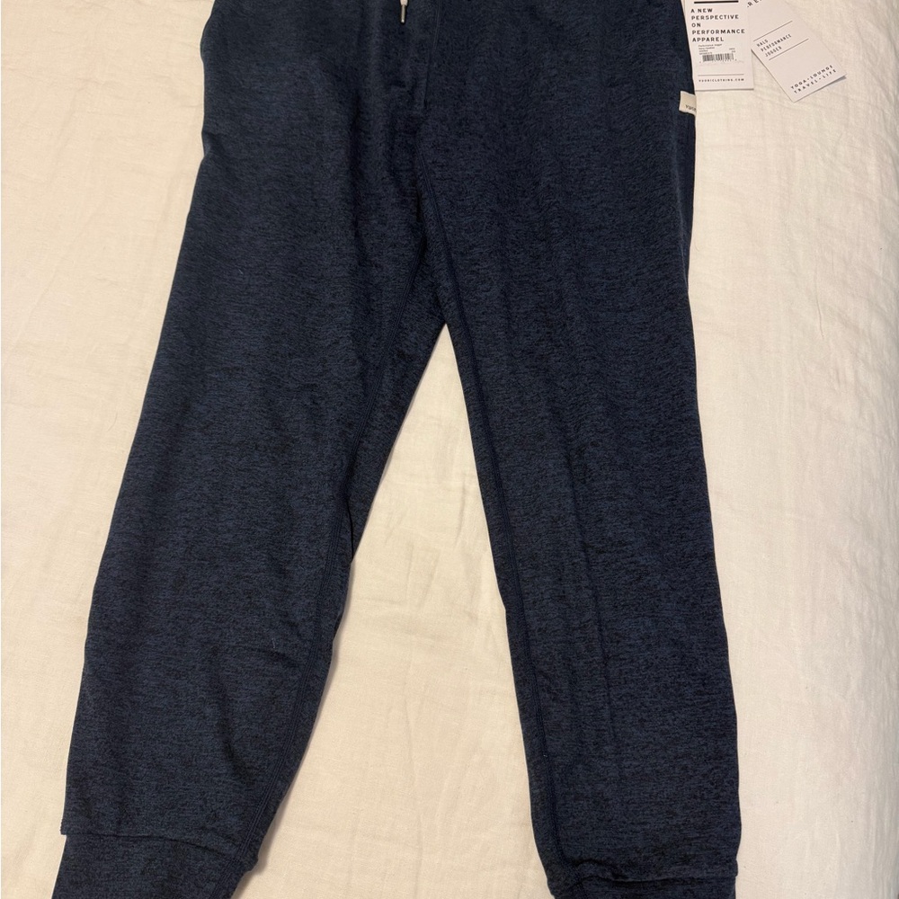 NWT Vuori Halo Performance Joggers | Color: Heathered Navy Blue | Size: XS